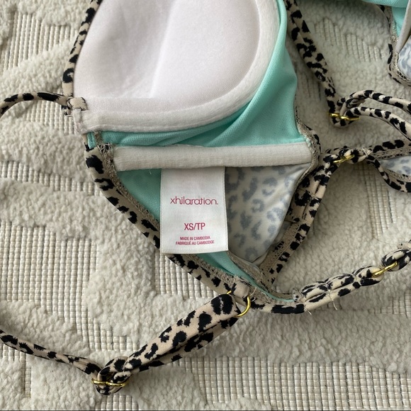 Leopard Bikini Top XS - Picture 3 of 5